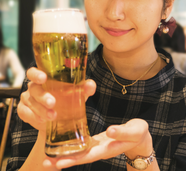 酔った赤い顔には補色のみどりでカームダウン